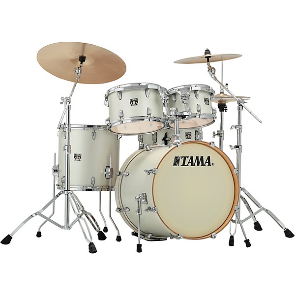 TAMA Superstar Classic 5-Piece Shell Pack With 20" Bass Drum Satin Arctic Pearl