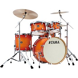 TAMA Superstar Classic 5-Piece Shell ... TAMA Superstar Classic 5-Piece Shell Pack With 20" Bass Drum Tangerine Lacquer Burst