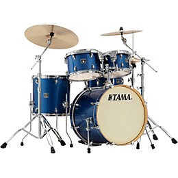 TAMA Superstar Classic 5-Piece Shell Pack With 20" Bass Drum Indigo Sparkle