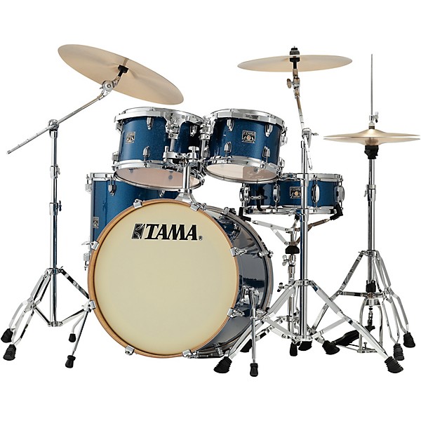 TAMA Superstar Classic 5-Piece Shell Pack With 20" Bass Drum Indigo Sparkle