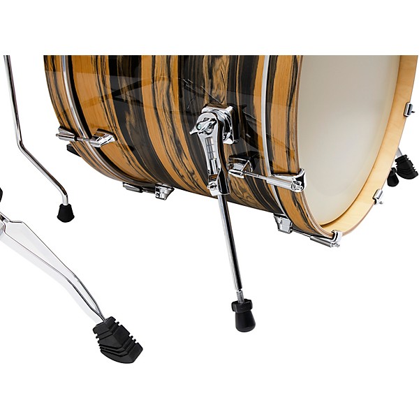 TAMA Superstar Classic 5-Piece Shell Pack With 20" Bass Drum Natural Ebony Tiger Wrap