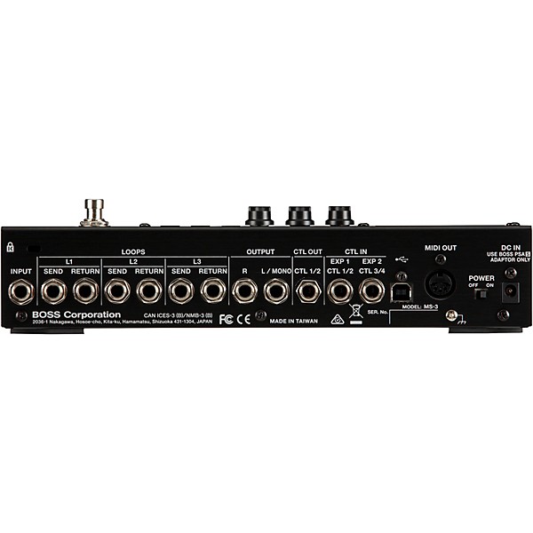 BOSS MS-3 Multi-Effects Switcher | Guitar Center