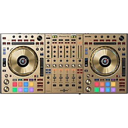 Open Box Pioneer DJ DDJ-SZ2 Gold Edition Professional DJ Controller with Serato DJ Level 1