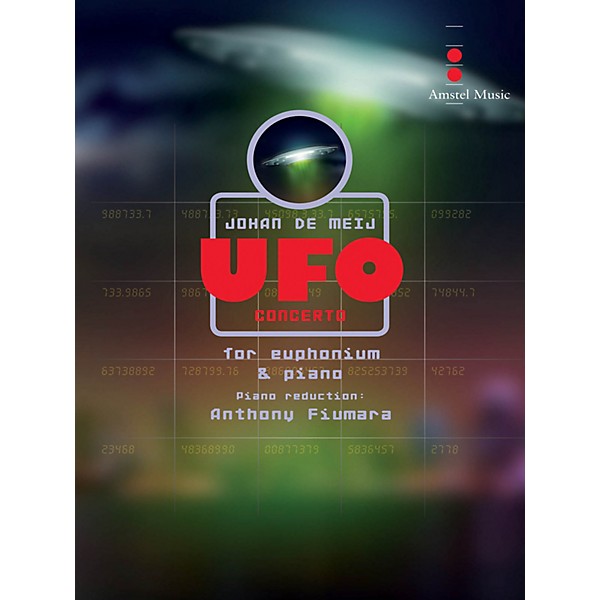 Amstel Music UFO Concerto (Piano Reduction) Concert Band Level 5 Composed by Johan de Meij