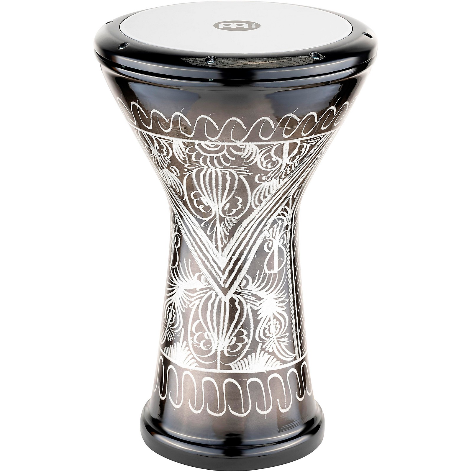 MEINL Bass Aluminum Doumbek Hand Engraved Aluminum Guitar Center