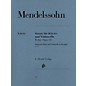 G. Henle Verlag Sonata for Piano and Violoncello B Flat Major Op. 45 Henle Music Folios Series Softcover thumbnail