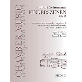 Ricordi Robert Schumann - Kinderszenen, Op. 15 (Cello and Piano) MGB Series Softcover