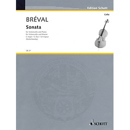 Schott Sonata in C Major, Op. 42 (Cello and Piano) Schott Series