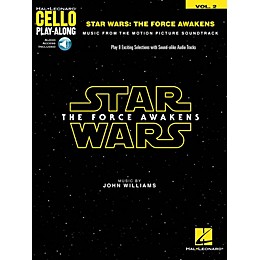 Hal Leonard Star Wars: The Force Awakens (Cello Play-Along Volume 2) Cello Play-Along Series Softcover Audio Online