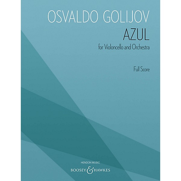 Boosey and Hawkes Azul Boosey & Hawkes Scores/Books Series Composed by Osvaldo Golijov
