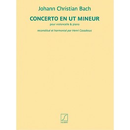 Salabert Concerto en ut mineur (for Cello and Piano) Salabert Series Softcover Composed by Johann Christian Bach