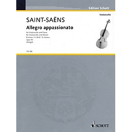 Schott Allegro Appassionato in B Minor, Op. 43 (for Cello and Piano) String Series
