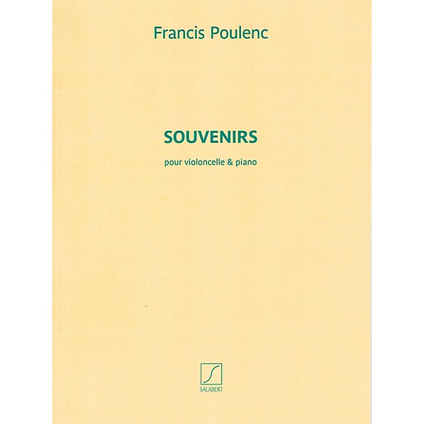 Salabert Souvenirs (for Cello and Piano) String Series Softcover