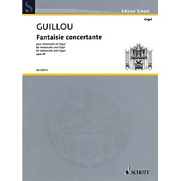 Schott Fantaisie Concertante, Op. 49 (for Violoncello and Organ) Ensemble Series Softcover