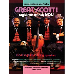 Nektar Great Scott! Ragtime Minus You (Music Minus One Cello) Music Minus One Series Softcover with CD