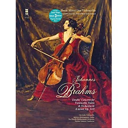 Nektar Brahms - Double Conc for Violoncello, Violin & Orch in A min, Op. 102 Music Minus One BK/CD by Brahms