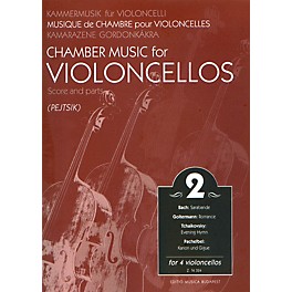 Editio Musica Budapest Chamber Music for Four Violoncellos - Volume 2 EMB Series