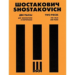 DSCH Two Pieces (for Cello and Piano) DSCH Series Composed by Dmitri Shostakovich