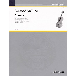 Schott Sonata in G Major (Violoncello and Piano) Schott Series