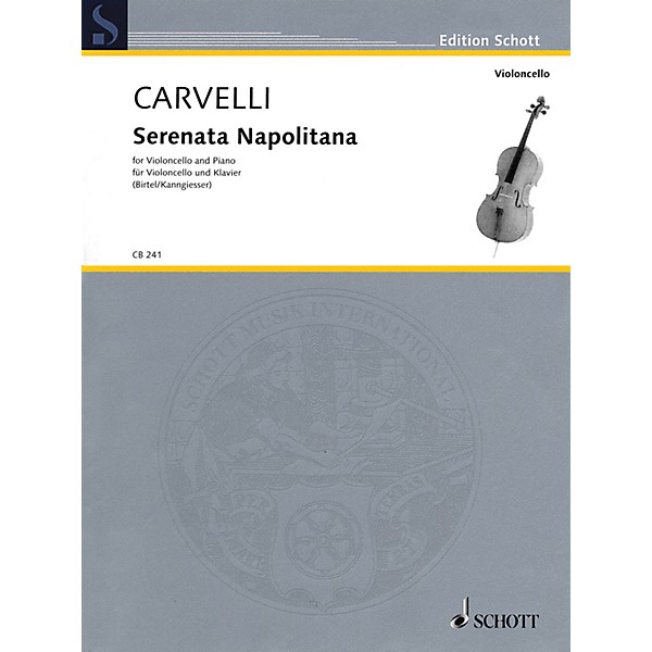 Schott Serenata Napolitana Schott Series Softcover Composed by Luigi Carvelli Edited by Wolfgang Birtel