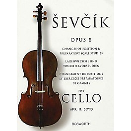 Bosworth Sevcik for Cello - Opus 8 Music Sales America Series Written by Otakar Sevcik