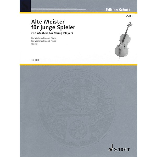 Schott Old Masters for Young Players Schott Series Composed by Various Arranged by Percy Such