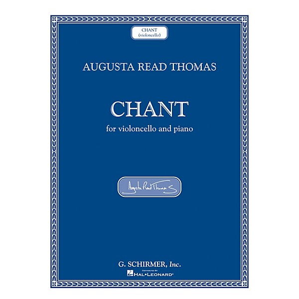 G. Schirmer Chant (Violoncello and Piano) String Series Softcover
