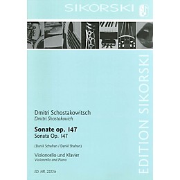 Sikorski Sonata for Violoncello and Piano String Series