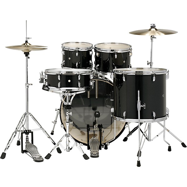 Clearance PDP by DW Encore 5-Piece Drum Kit with Hardware and Cymbals Black