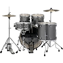 Open Box PDP by DW Encore 5-Piece Drum Kit with Hardware and Cymbals Level 1 Silver