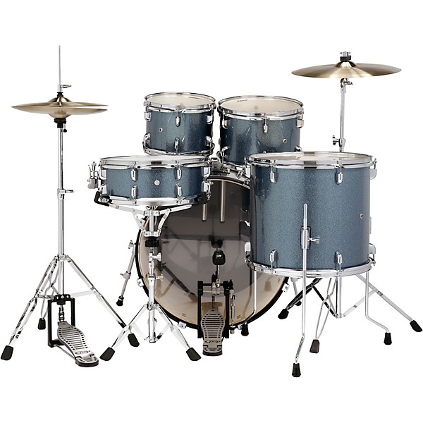 Open Box PDP by DW Encore 5-Piece Drum Kit with Hardware and Cymbals Level 2 Azure Blue 190839689139