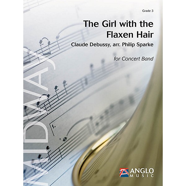 De Haske Music The Girl with the Flaxen Hair (Grade 3 - Score and Parts) Concert Band Level 3 Arranged by Philip Sparke