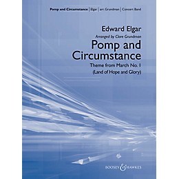 Boosey and Hawkes Pomp and Circumstance (Theme from March No. 1) Concert Band by Edward Elgar Arranged by Clare Grundman