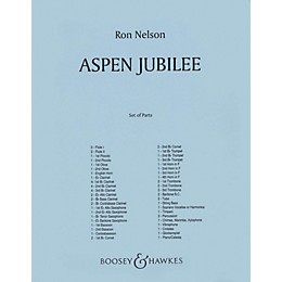 Boosey and Hawkes Aspen Jubilee (Score and Parts) Concert Band Composed by Ron Nelson