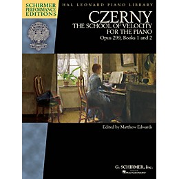 G. Schirmer Czerny - School of Velocity, Op. 299 Schirmer Performance Editions by Czerny Edited by Matthew Edwards