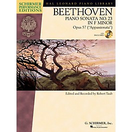 G. Schirmer Beethoven Sonata No 23 in F min Op 57 (Appassionata) Schirmer Performance Edition BK/CD Edited by Taub