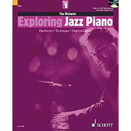 Schott Exploring Jazz Piano - Volume 1 Schott Series Softcover with CD