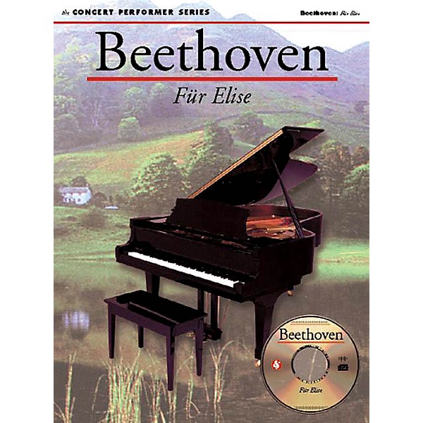 Music Sales Beethoven: Für Elise (Concert Performer Series) Music Sales America Series Softcover with disk