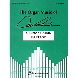 Fred Bock Music German Carol Fantasy (The Organ Music of Diane Bish Series) Fred Bock Publications Series