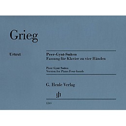 G. Henle Verlag Peer Gynt Suites (Version for Piano Four-Hands) Henle Music Folios Series Softcover