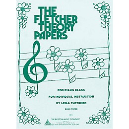 Boston Music Fletcher Theory Papers (Book 3) Music Sales America Series Softcover Written by Leila Fletcher