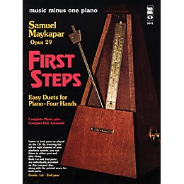 Nektar Samuel Maykapar - First Steps, Op. 29 Music Minus One Series Softcover with CD