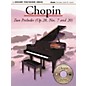 Music Sales Chopin: Two Preludes (Op. 28, Nos. 7 and 20) Music Sales America Series Softcover with disk thumbnail