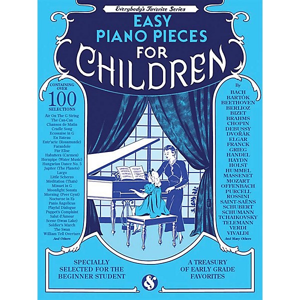 Music Sales Easy Piano Pieces for Children (Everybody's Favorite Series) Music Sales America Series Softcover