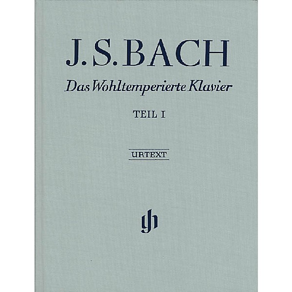 G. Henle Verlag The Well-Tempered Clavier - Revised Edition (Part I, BWV 846-869) Henle Music Folios Series Hardcover