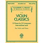 Positive Grid Violin Classics (Schirmer's Library of Musical Classics Volume 2078 Intermediate Level) String Series thumbnail