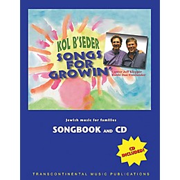Transcontinental Music Songs for Growin' Transcontinental Music Folios Series Performed by Kol B'seder