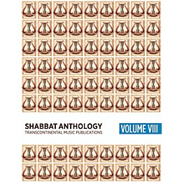 Transcontinental Music Shabbat Anthology VIII Songbook Transcontinental Music Folios Series Softcover