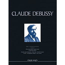 Editions Durand Complete Works - Series 1, Volume 9 CRITICAL EDITIONS Series Softcover Composed by Claude Debussy