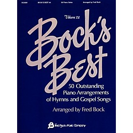 Fred Bock Music Bock's Best - Volume 4 Fred Bock Publications Series